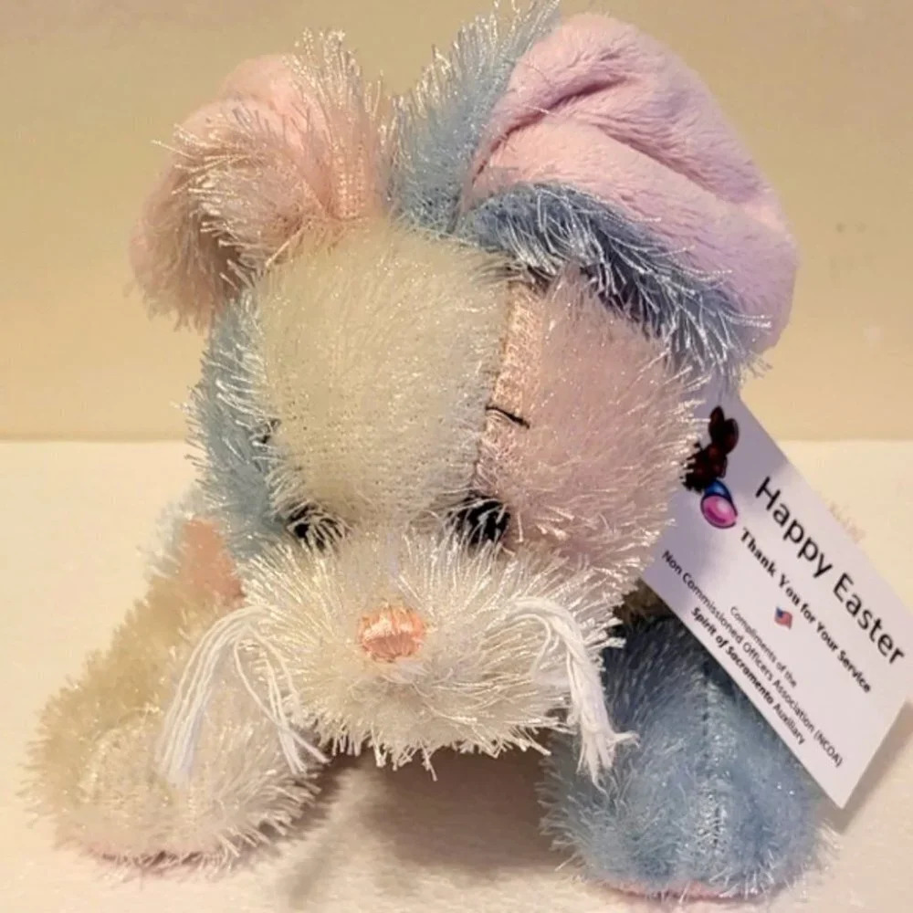 Ganz Webkinz Happy Easter Cotton Candy Bunny (no code)